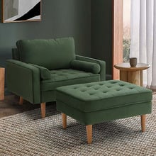 Stockholm Velvet Armchair